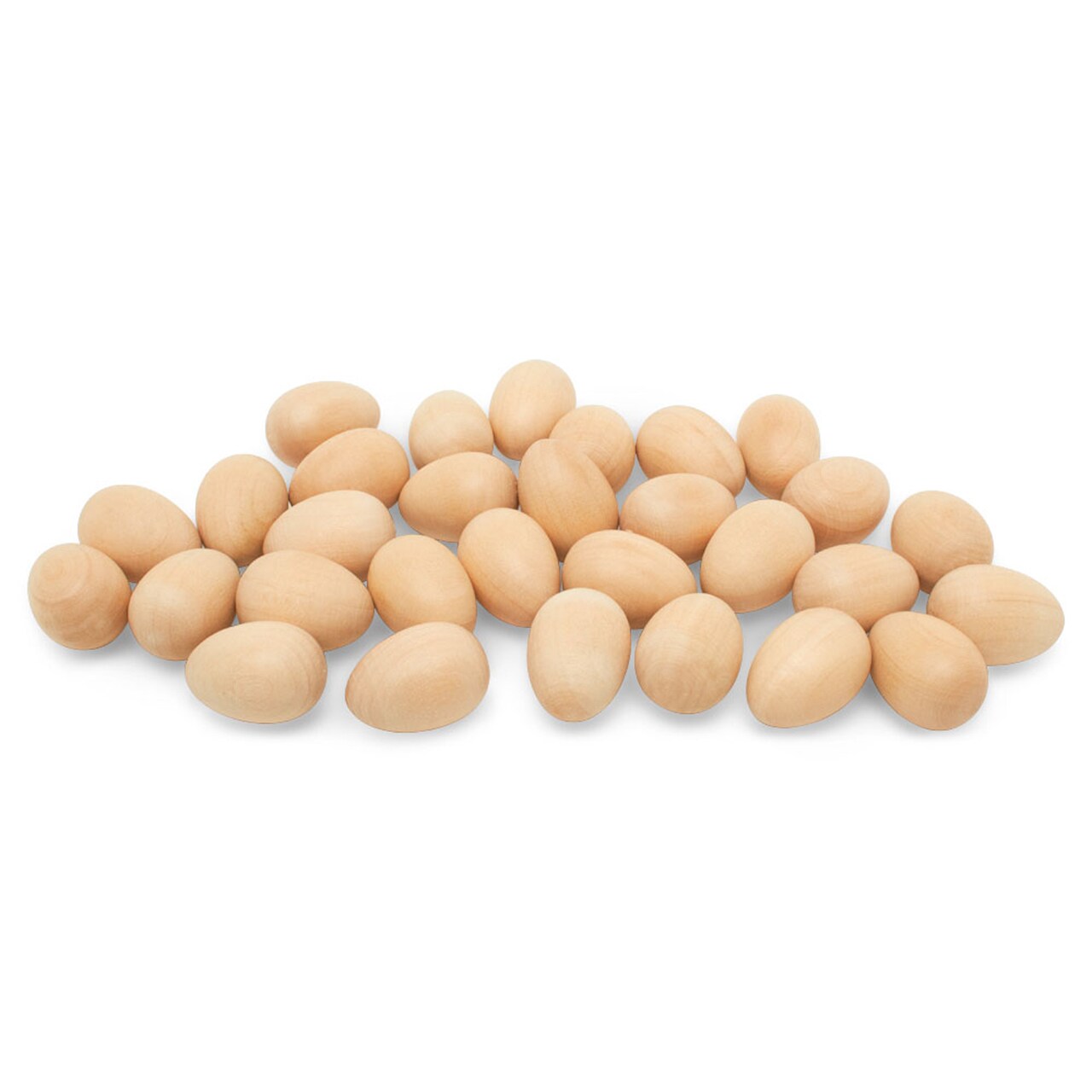 Wooden Eggs Unfinished Multiple Sizes Available, Craft Eggs Easter Ornaments | Woodpeckers